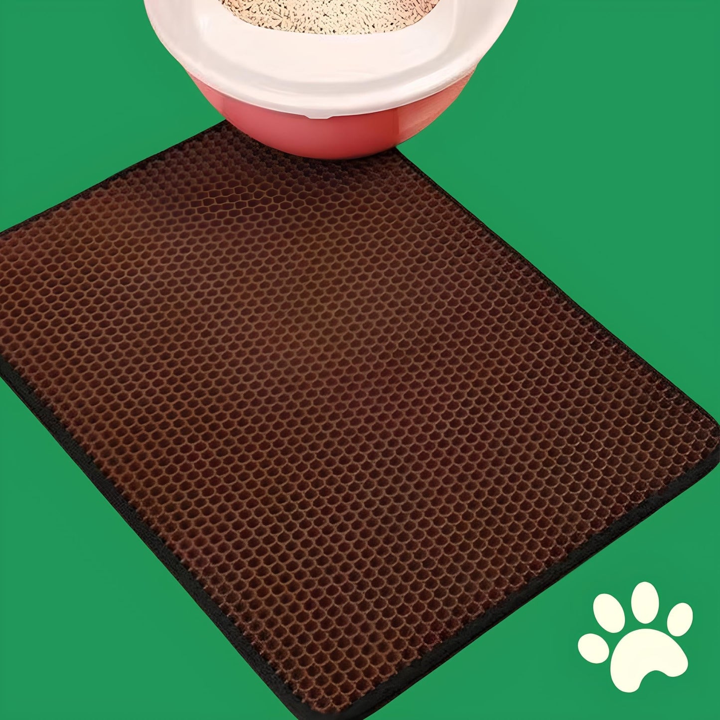 LitiPro™ - Tapis de litière imperméable pour chat BRANDLABS – THÈME ANIMAUX