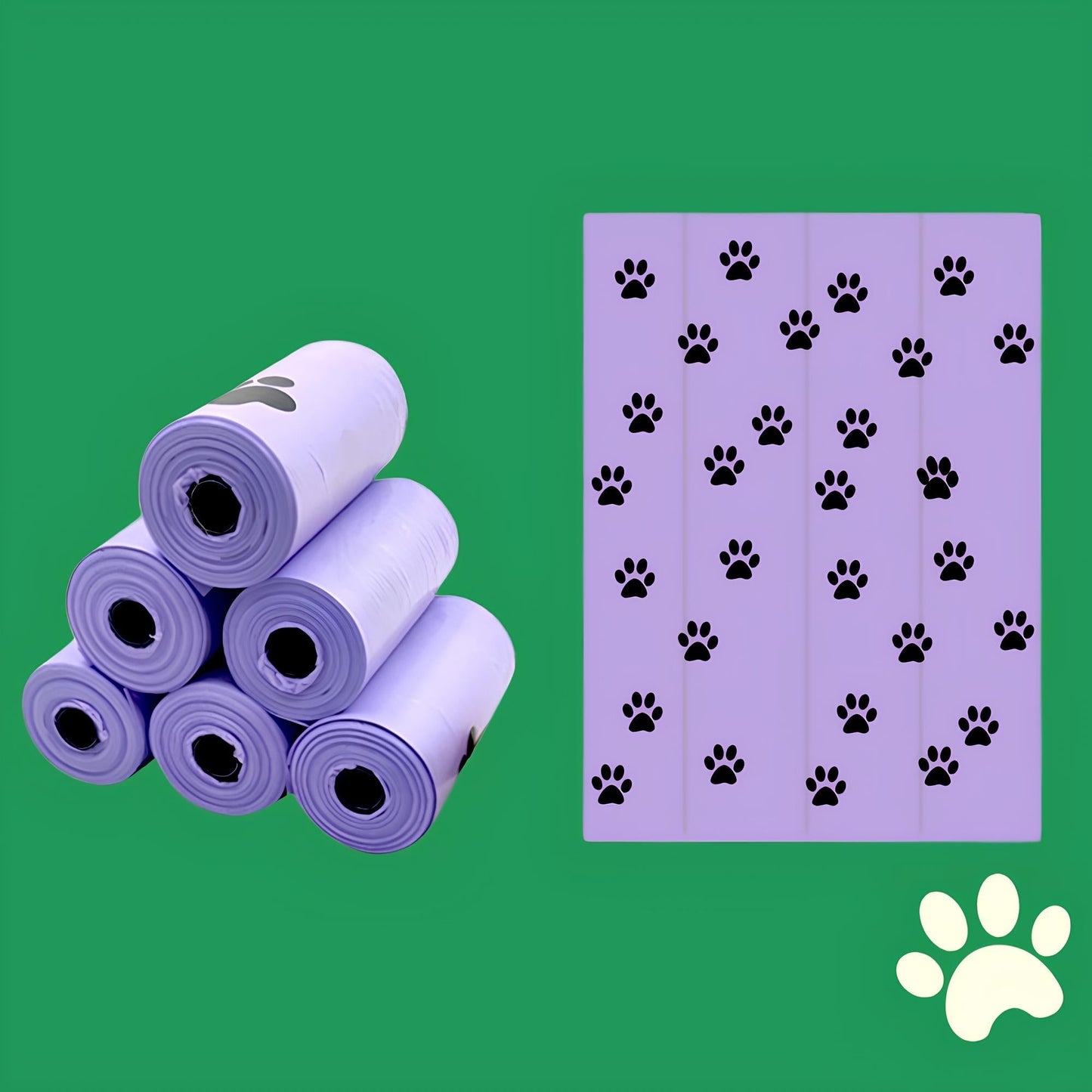 EcoBagz™ - Sacs biodégradables pour déjections BRANDLABS – THÈME ANIMAUX