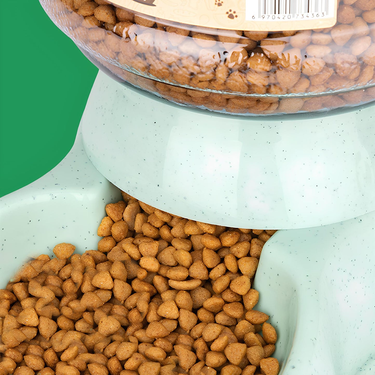 FeedMax™ - Gamelle double grande capacité BRANDLABS – THÈME ANIMAUX